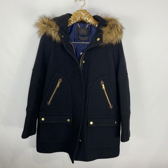 J. CREW Chateau parka in Italian stadium-cloth woo - Picture 5 of 7